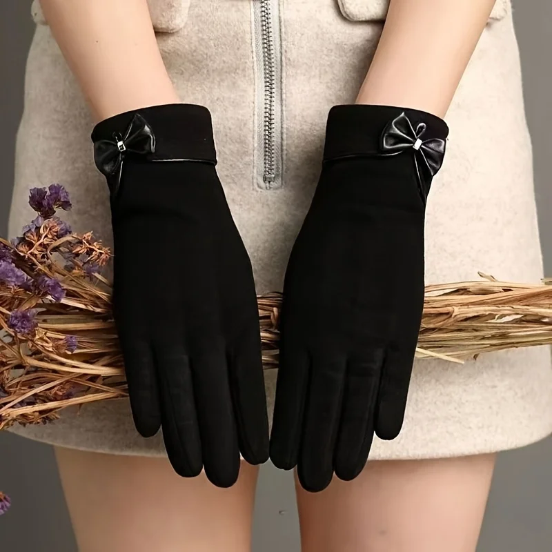 Cycling Commute Essentials - Guantes versátiles de invierno para mujer,