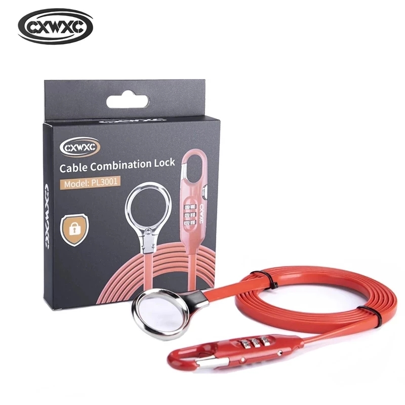 Candado con contraseña portáti - Cable Lock Flexible reseña y precio