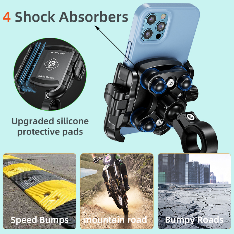 Soporte para teléfono de motoc - Commuter Bike Lock reseña y precio