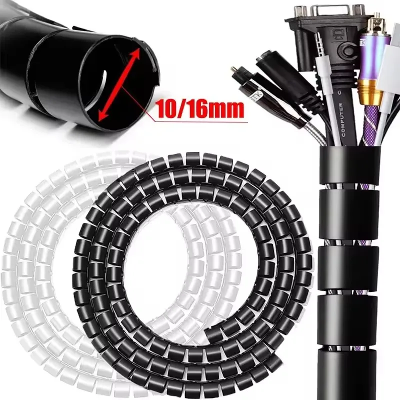 Protector de Cable en espiral  - Cable Lock Flexible reseña y precio